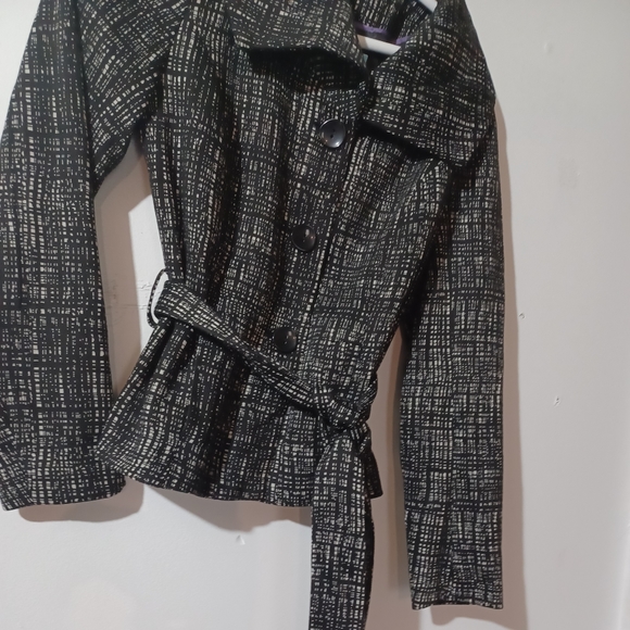 Will Smith Black And White Womens Jacket Size Small new - Picture 2 of 6